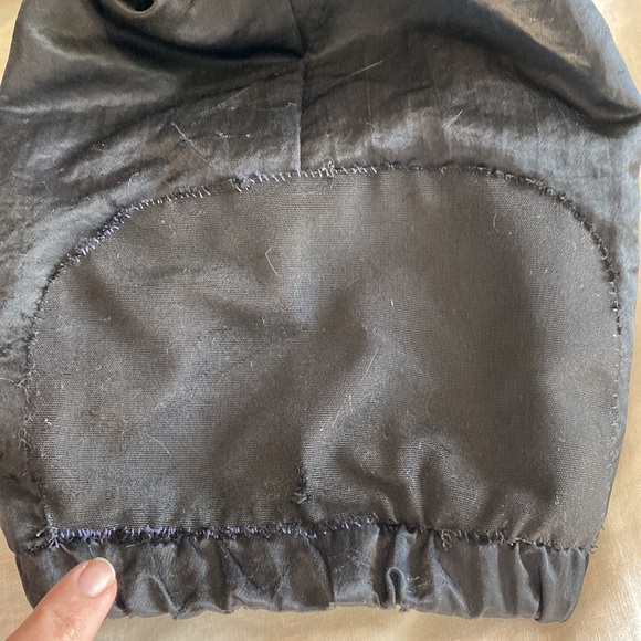 VNTG 1990 NILS Black Satin One Piece Ski Suit Sz 10 - Picture 10 of 15